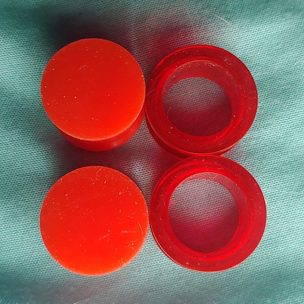 5/8in gauge tunnel plugs set of 2